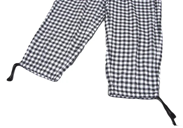 tricot COMME des GARCONS Cotton Gingham Check Pants K-166124_005