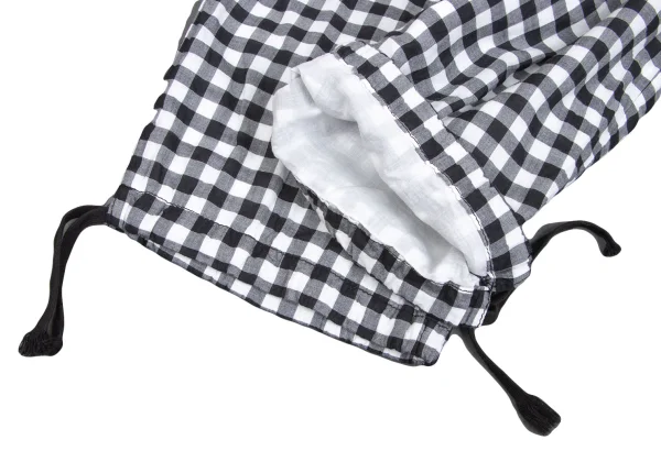 tricot COMME des GARCONS Cotton Gingham Check Pants K-166124_007