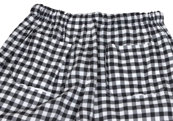 tricot COMME des GARCONS Cotton Gingham Check Pants K-166124_009
