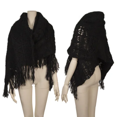 tricot COMME des GARCONS Fringe Armhole Bolero Stole