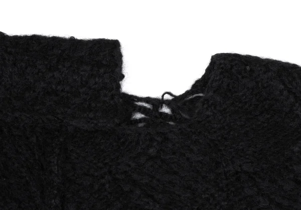 tricot COMME des GARCONS Fringe Armhole Bolero Stole K-166127_003