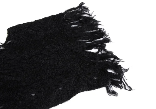 tricot COMME des GARCONS Fringe Armhole Bolero Stole K-166127_004