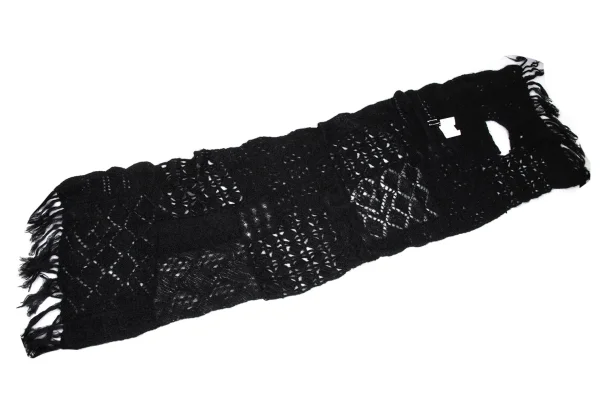 tricot COMME des GARCONS Fringe Armhole Bolero Stole K-166127_006