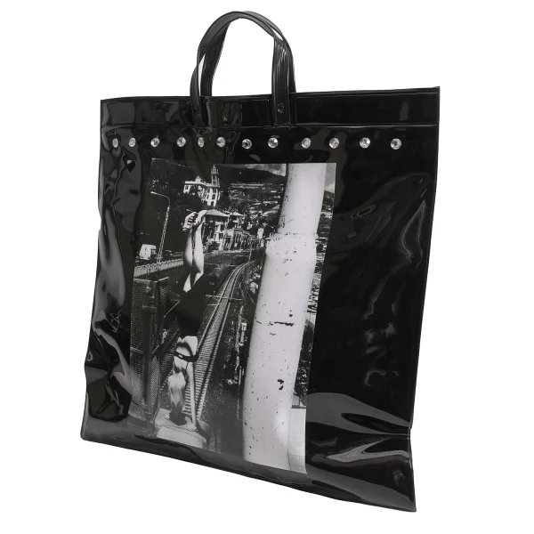COMME des GARCONS×HELMUT NEWTON Printed Bijou Tote Bag Black  K-166128_001