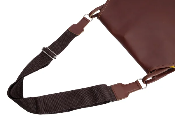 COMME des GARCONS Check Lining Leather Flap Shoulder Bag K-166131_009