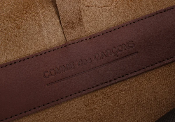 COMME des GARCONS Check Lining Leather Flap Shoulder Bag K-166131_015