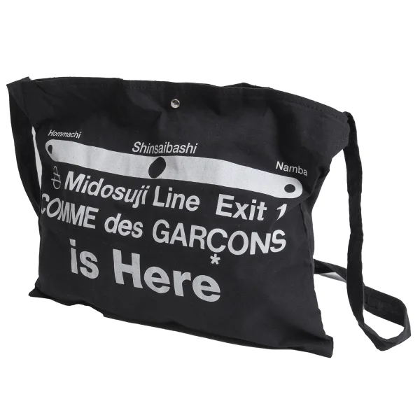 COMME des GARCONS Osaka Open Novelty Bag Black  K-166136_001