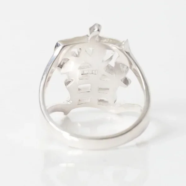 UZUOU Silver925 Japanese Kanji Ring 蜜 Mitsu K-166137_005