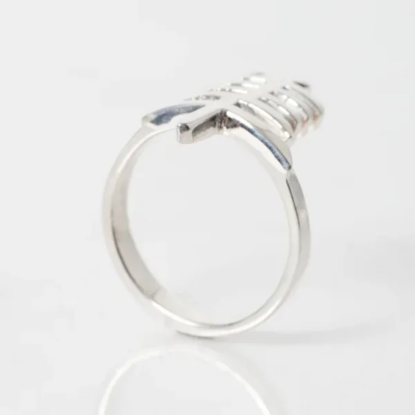 UZUOU Silver925 Japanese Kanji Ring 隼‾Hayabusa‾"" K-166140_007