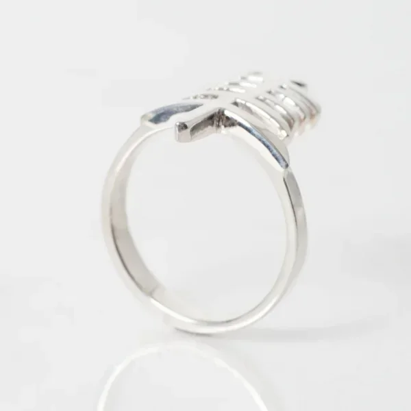 UZUOU Silver925 Japanese Kanji Ring 隼‾Hayabusa‾"" K-166141_007