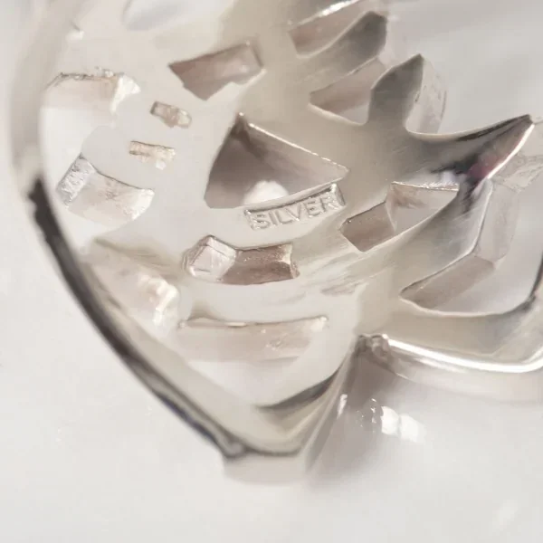 UZUOU Silver925 Japanese Kanji Ring 葵‾Aoi‾"" K-166143_005