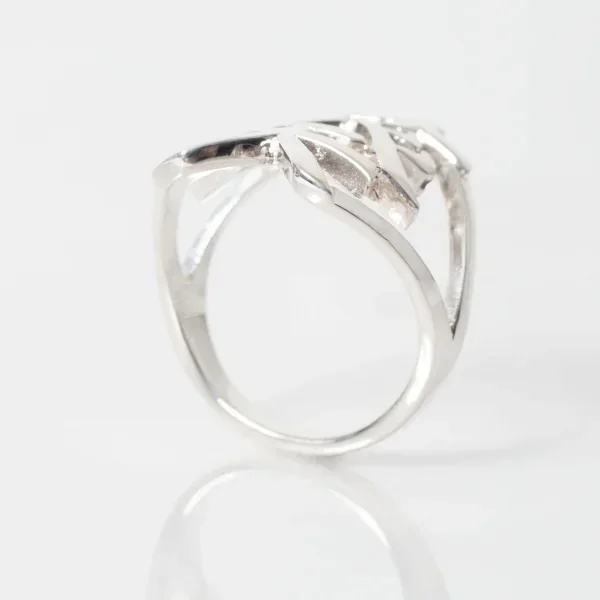 UZUOU Silver925 Japanese Kanji Ring 葵‾Aoi‾"" K-166143_009