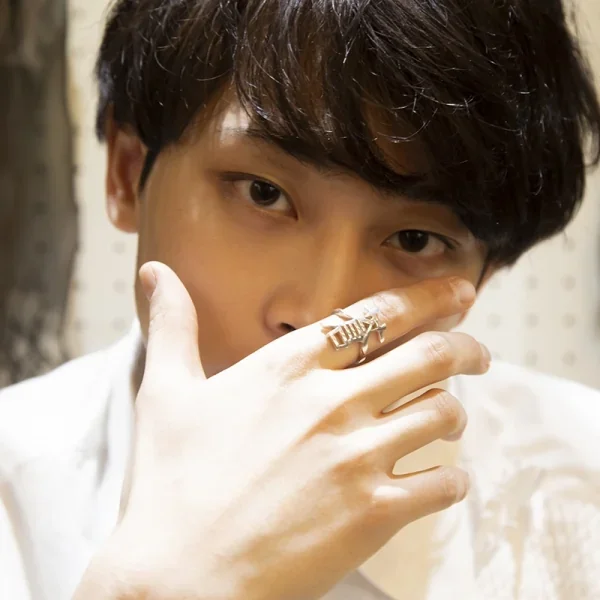 UZUOU Silver925 Japanese Kanji Ring 蒼‾Sou‾"" K-166145_002