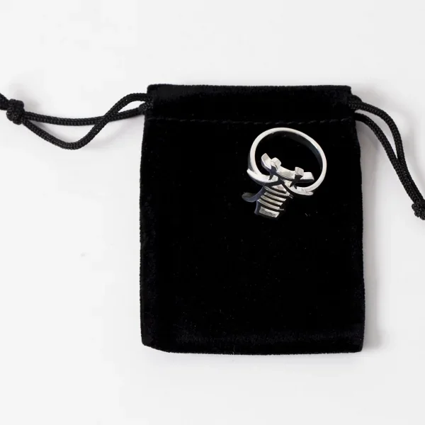 UZUOU Silver925 Japanese Kanji Ring 蒼‾Sou‾"" K-166145_010