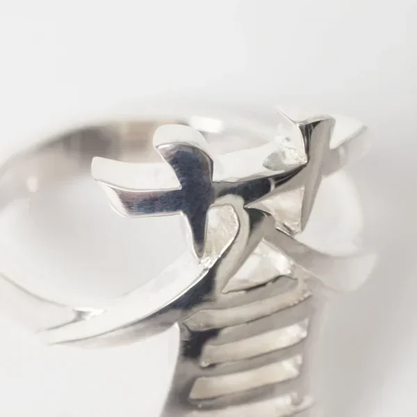 UZUOU Silver925 Japanese Kanji Ring 蒼‾Sou‾"" K-166146_007