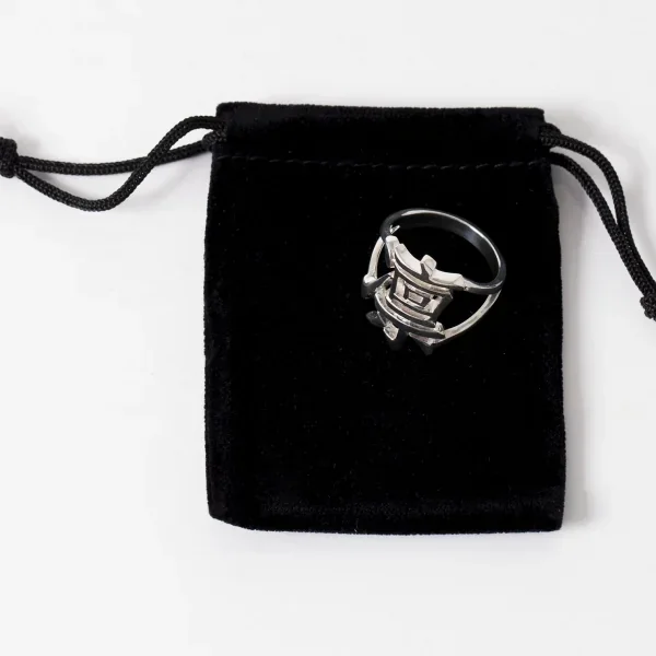 UZUOU Silver925 Japanese Kanji Ring 凛‾Rin‾"" K-166149_010