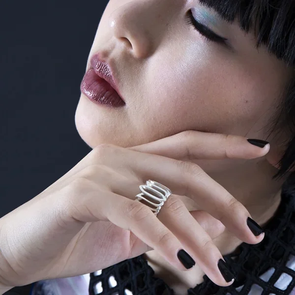 UZUOU Silver925 [UZUOU] Logo design  Ring K-166151_002