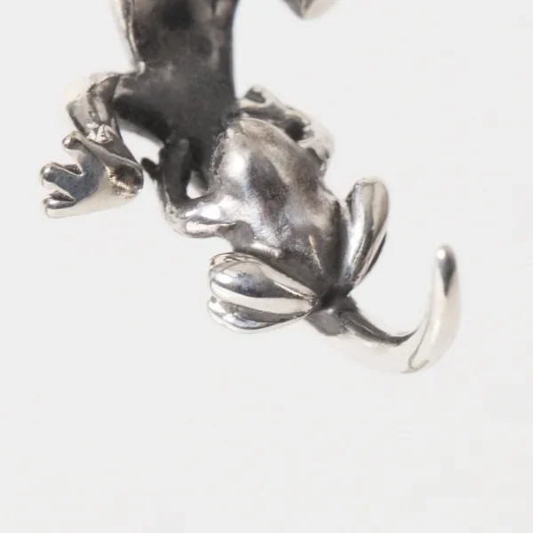 UZUOU Silver925 Lizard & Frog Design One ear Earrings K-166153_006