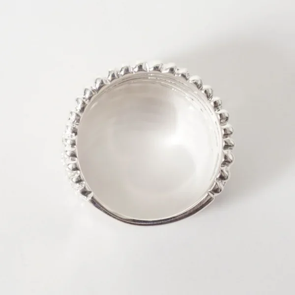 UZUOU Silver925 Thin line 5 row design Ring K-166157_008