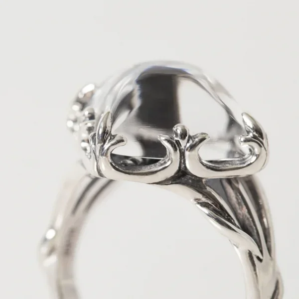 UZUOU Silver925 Diamond in Crystal Design Ring K-166163_008