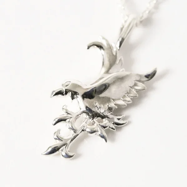 UZUOU Silver925 Three-legged crow motif Necklace K-166166_003
