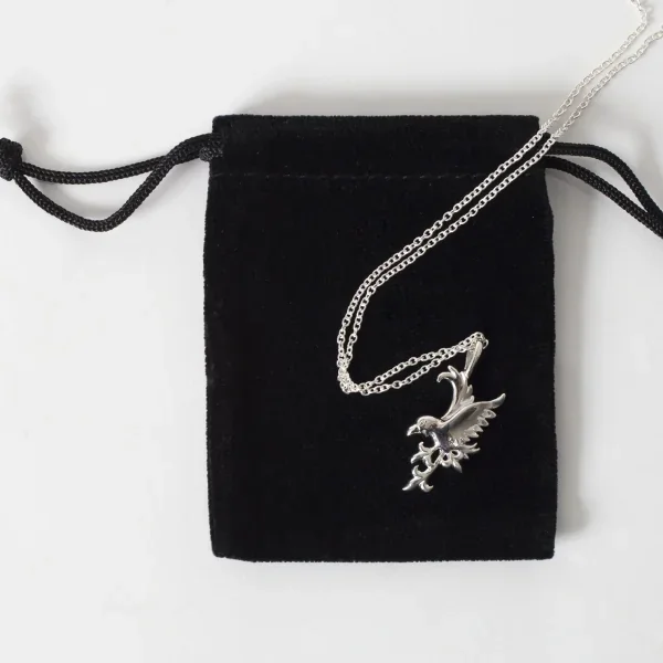 UZUOU Silver925 Three-legged crow motif Necklace K-166166_009