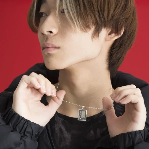 UZUOU Silver925 Uta-garuta plate Necklace K-166169_002