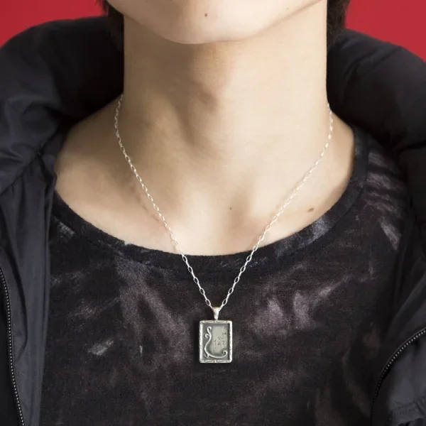 UZUOU Silver925 Uta-garuta plate Necklace K-166169_003