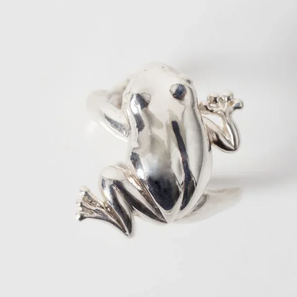UZUOU Silver925 Frog Design Free Size Ring K-166172_008