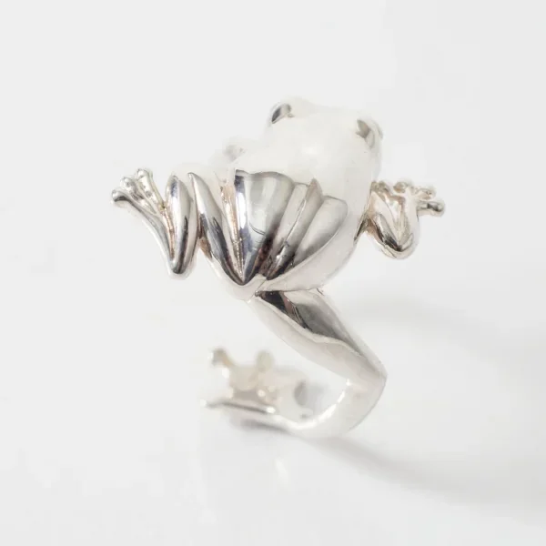 UZUOU Silver925 Frog Design Free Size Ring K-166173_007