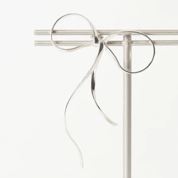 UZUOU Silver925 Ribbon design One ear Earring K-166174_007