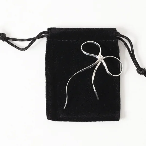 UZUOU Silver925 Ribbon design One ear Earring K-166174_008