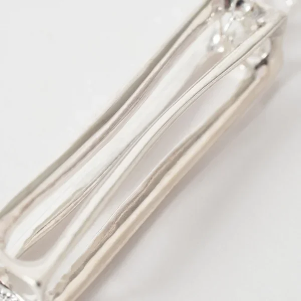 UZUOU Silver925 Rectangle motif Metal Necklace K-166178_005