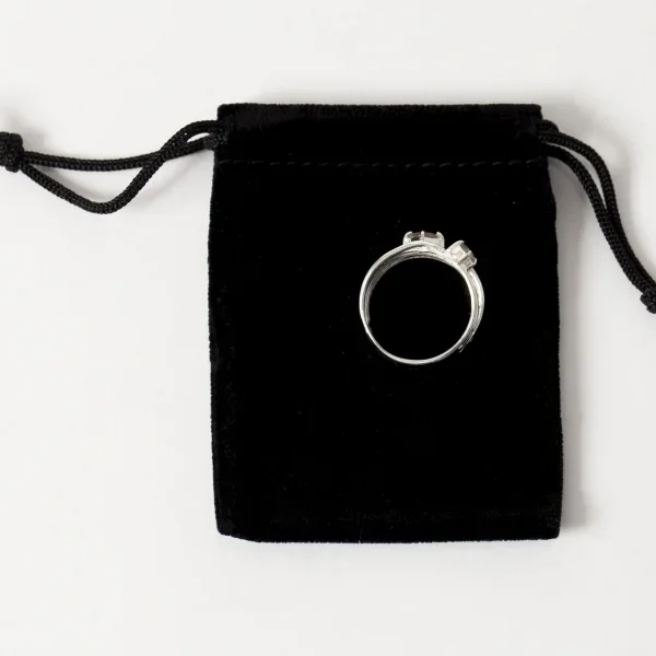 UZUOU Silver925 Flowstone design Ring K-166183_011