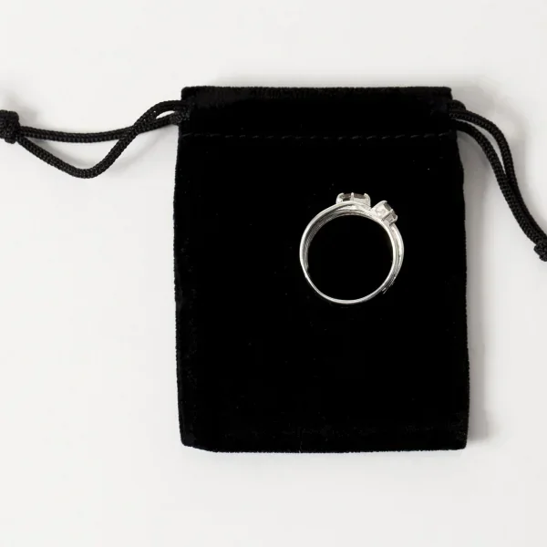 UZUOU Silver925 Flowstone design Ring K-166184_011