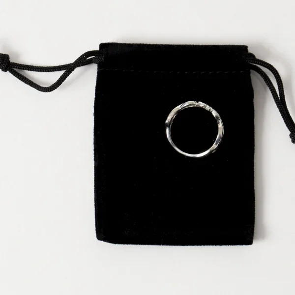 UZUOU Silver925 Diamond Openwork of arabesquered Ring K-166188_009