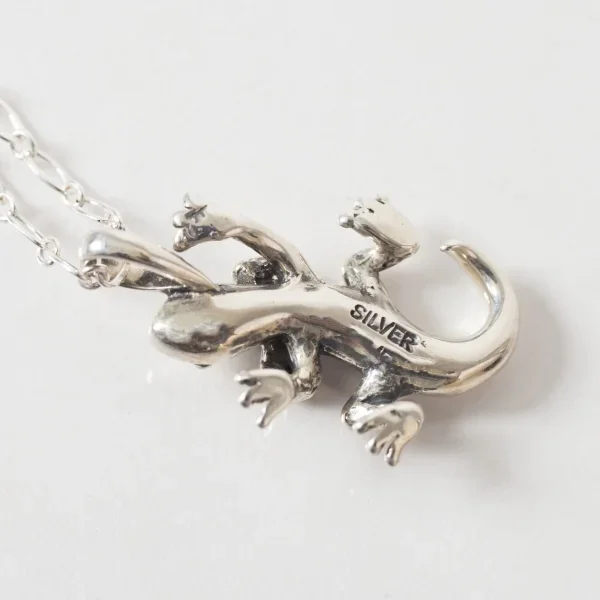 UZUOU Silver925 Turquoise Stone Lizard Motif Necklace K-166194_005