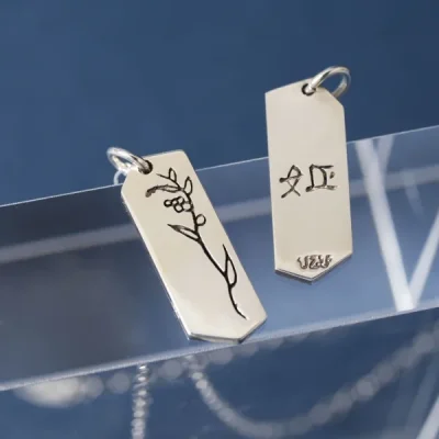 UZUOU Silver925 Japanese taste Necklace [姫princess"]"