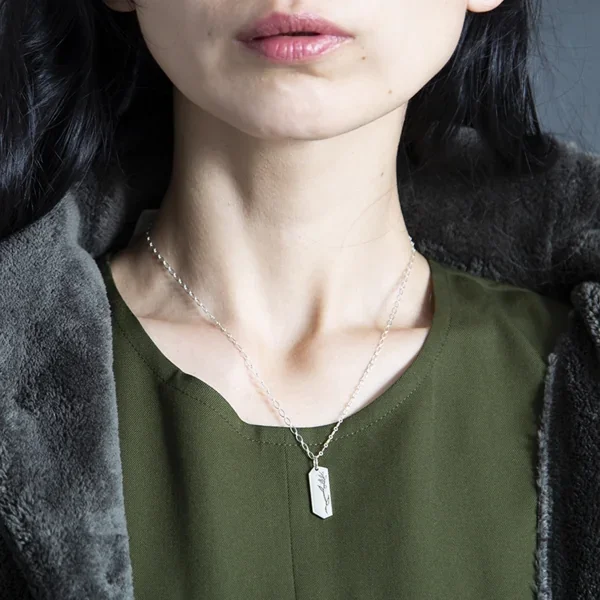 UZUOU Silver925 Japanese taste Necklace [姫princess"]" K-166198_010