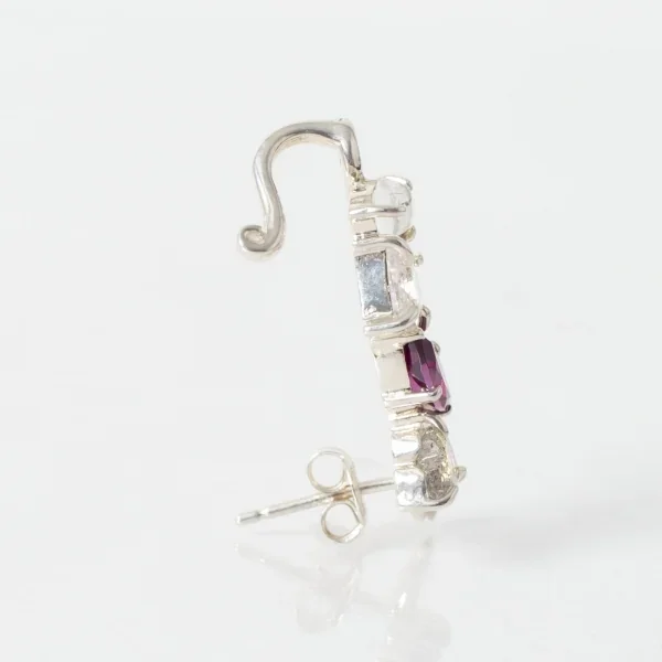 UZUOU Silver925 Ivy design Bijou One ear Earring K-166199_003