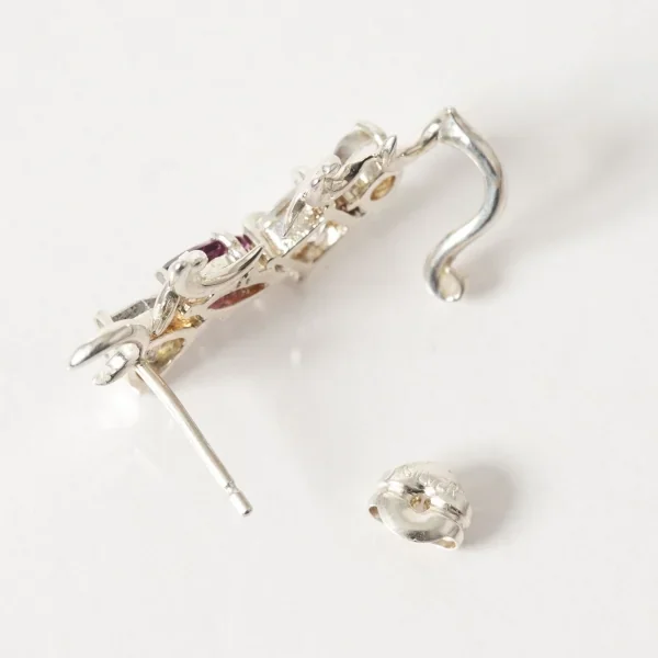 UZUOU Silver925 Ivy design Bijou One ear Earring K-166199_007