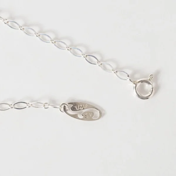UZUOU Silver925 Stars' orbit Three Stone Necklace K-166201_008