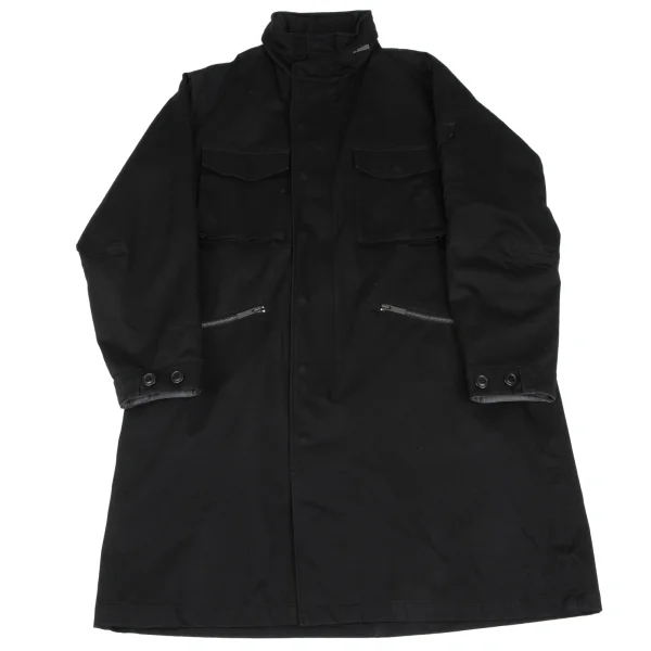 Y-3 Detachable Liner Military Coat Black M K-166203_001