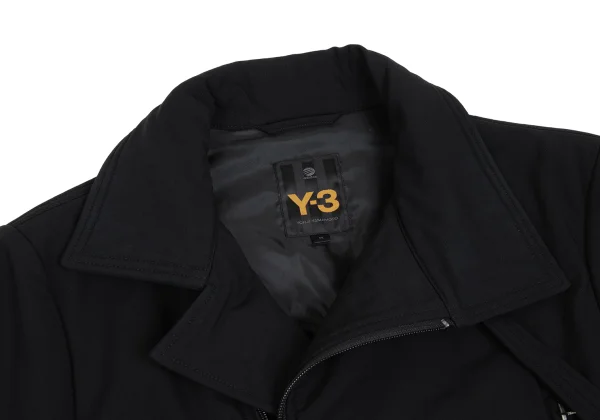 Y-3 Poly Blend Double Zip Long Jacket K-166204_004