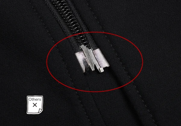 Y-3 Poly Blend Double Zip Long Jacket K-166204_010