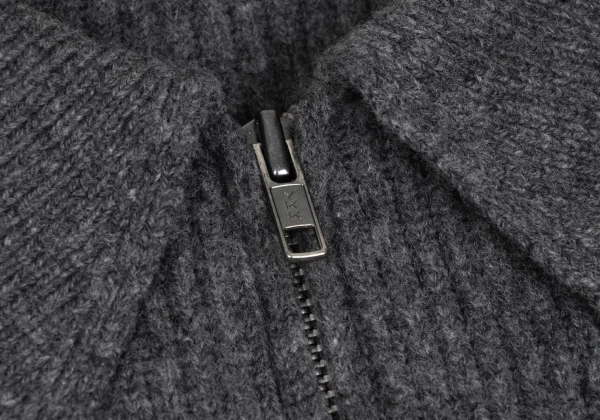 Y's for men Line Switching Zip Up Knit Cardigan K-166205_004