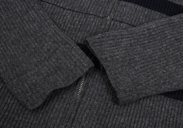 Y's for men Line Switching Zip Up Knit Cardigan K-166205_006