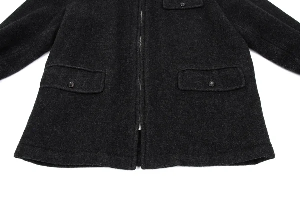 COMME des GARCONS HOMME Wool Blend Frap Pocket Blouson K-166206_008