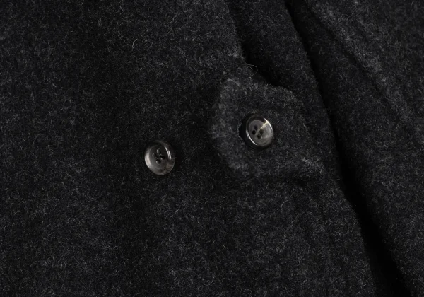 COMME des GARCONS HOMME Wool Blend Frap Pocket Blouson K-166206_015