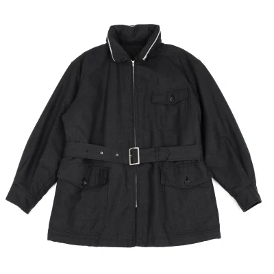 COMME des GARCONS HOMME Wool Packable Hooded Padded Jacket